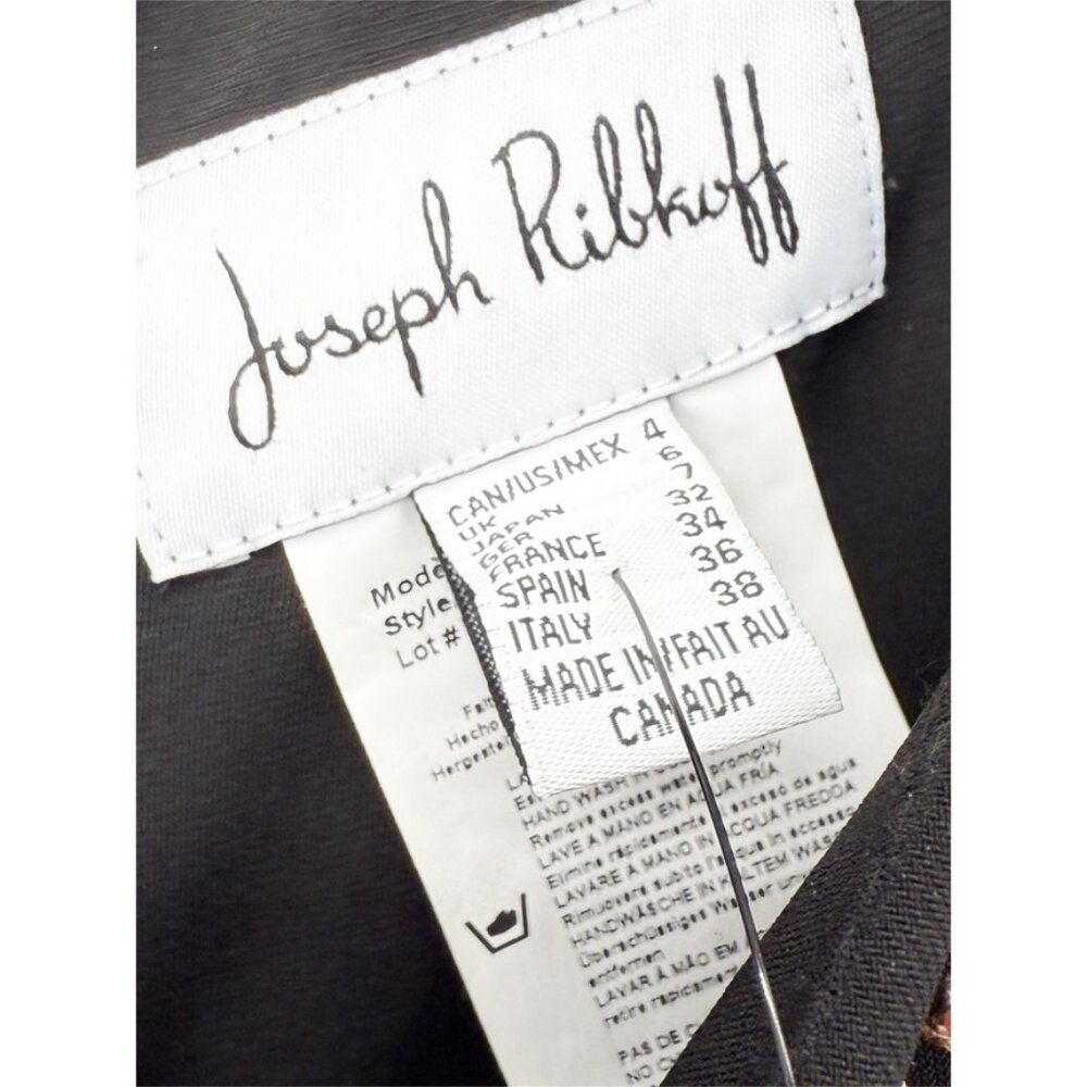 NEW JOSEPH RIBKOFF jumpsuit in black Sz 4 - Picture 7 of 14